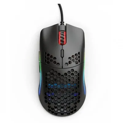 Glorious Model O Beidhändige Gaming-Maus, 12000 DPI, Schwarz