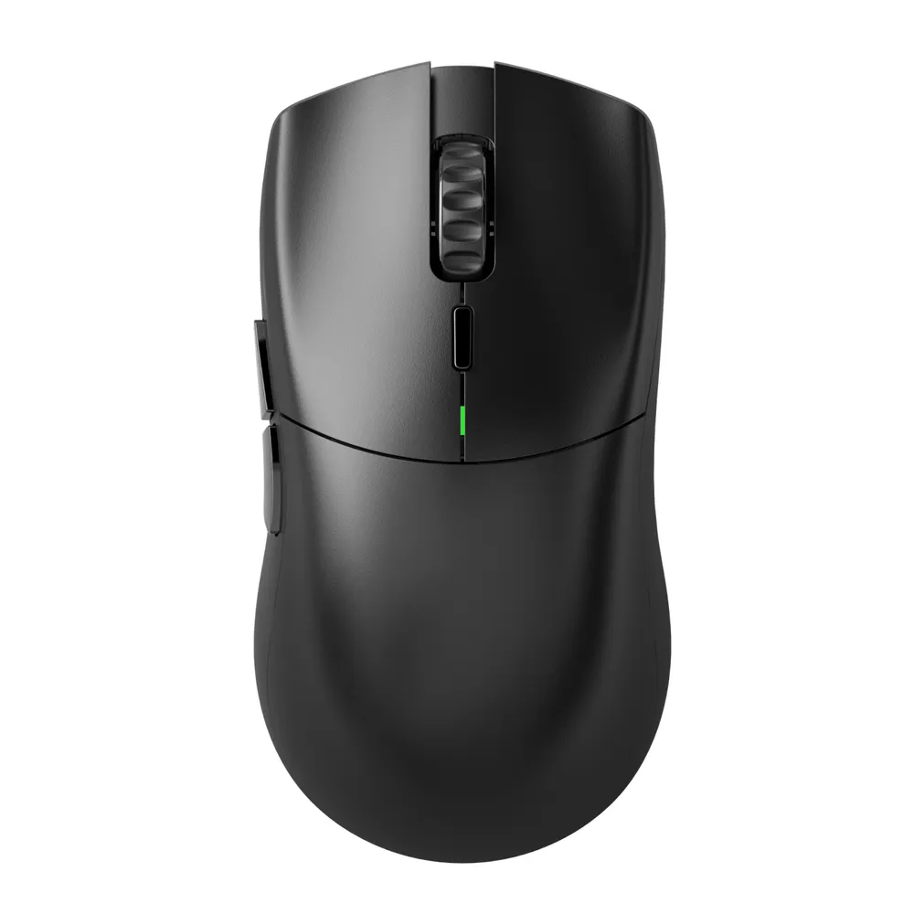 Ratón GLORIOUS inalámbrico 26000 DPI RF + USB-C Negro 6 botones programables