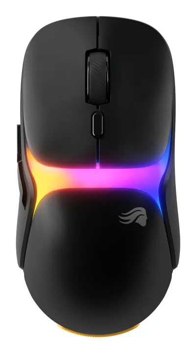 Ratón Glorious Model O3 Wireless Bluetooth RF 30000DPI Schwarz RGB 6 Tasten