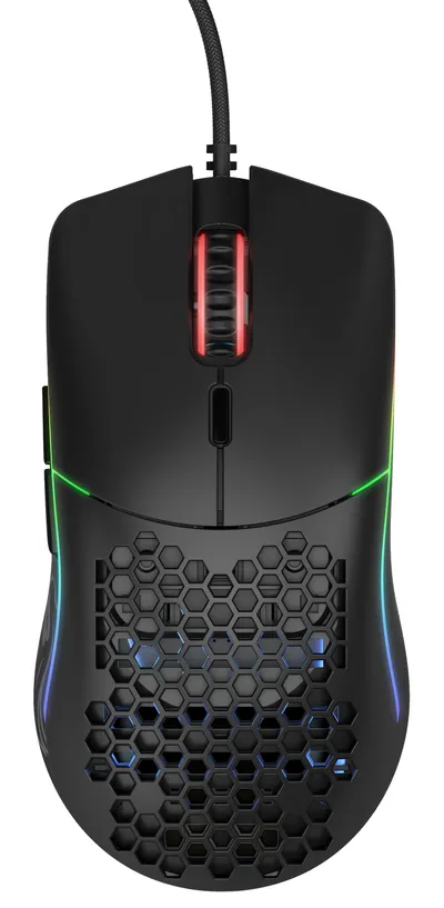 Glorious Modell O – RGB-Gaming-Maus, 12000 DPI, mattschwarz