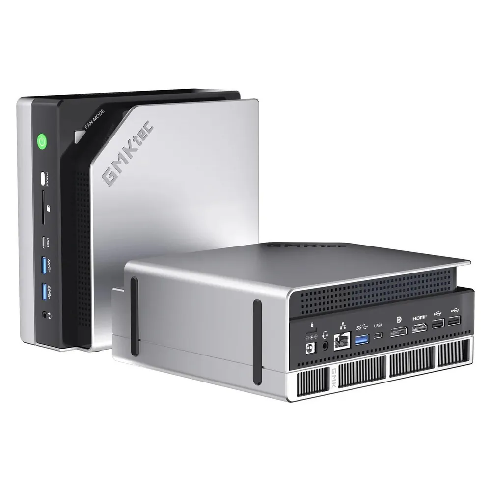 Mini PC GMKtec EVO-X2 RAI MAX+ 395 AMD Ryzen AI Max+ 128GB 2TB SSD Radeon 8060S Windows 11 Pro Wi-Fi 7
