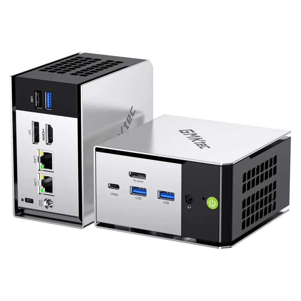 Mini PC GMKtec M8 AMD Ryzen 5 PRO 6650H 16GB 512GB SSD Radeon 660M Windows 11 Pro Triple Display