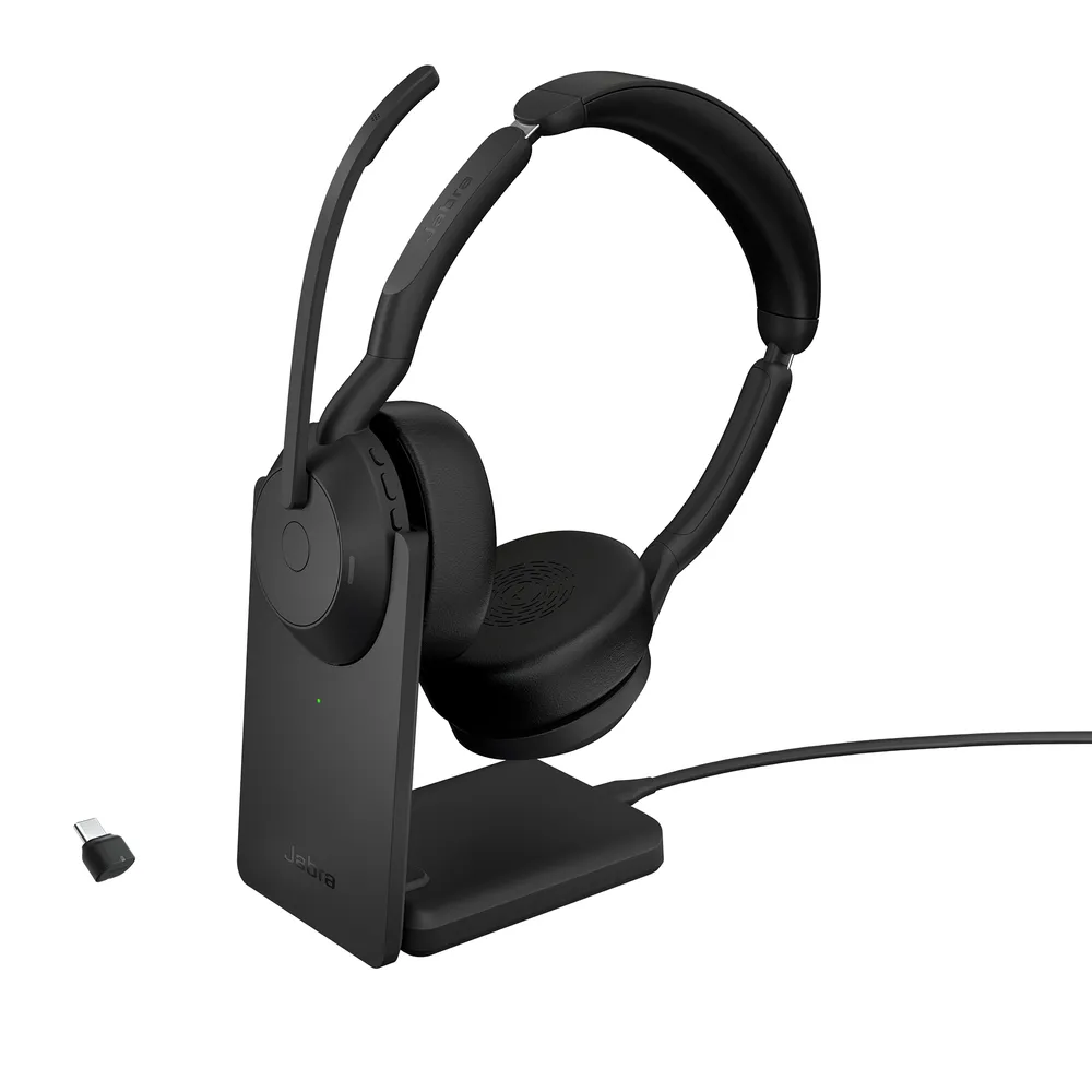 Jabra Evolve2 55 UC Stereo | 25599-989-889 | Headset - On-Ear