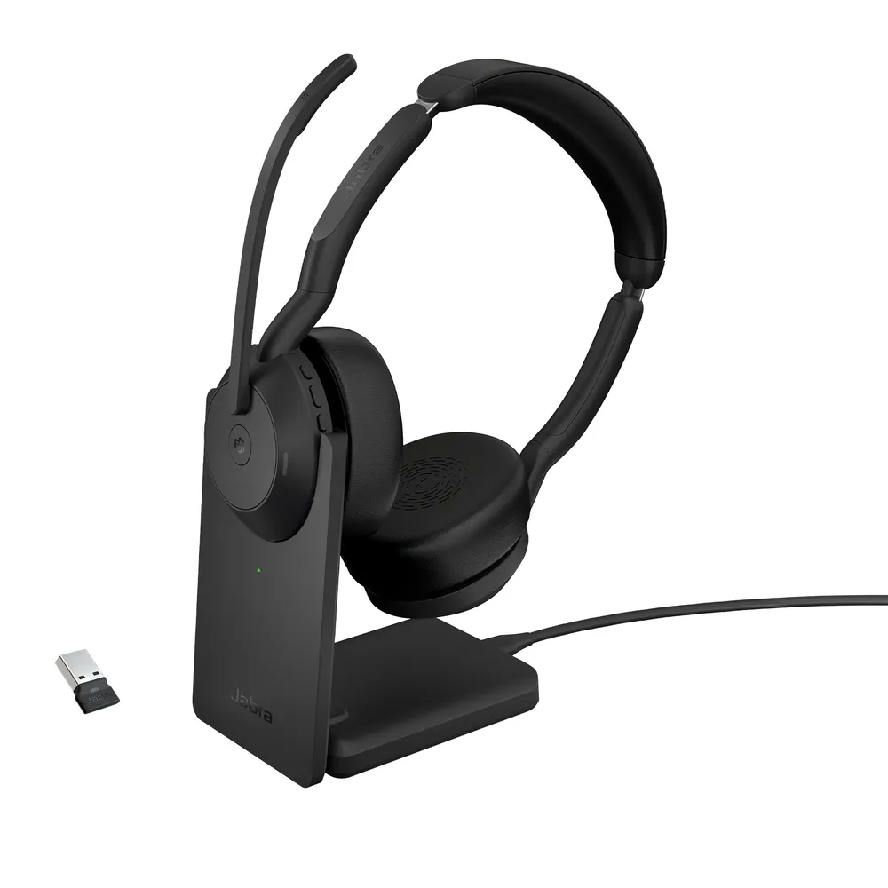Jabra Evolve2 55 MS Stereo | 25599-999-989 | Headset - On-Ear