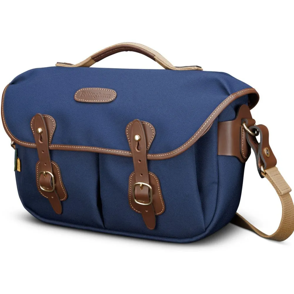 Billingham HADLEY PRO 2020 navy fibrenyte / chocolate