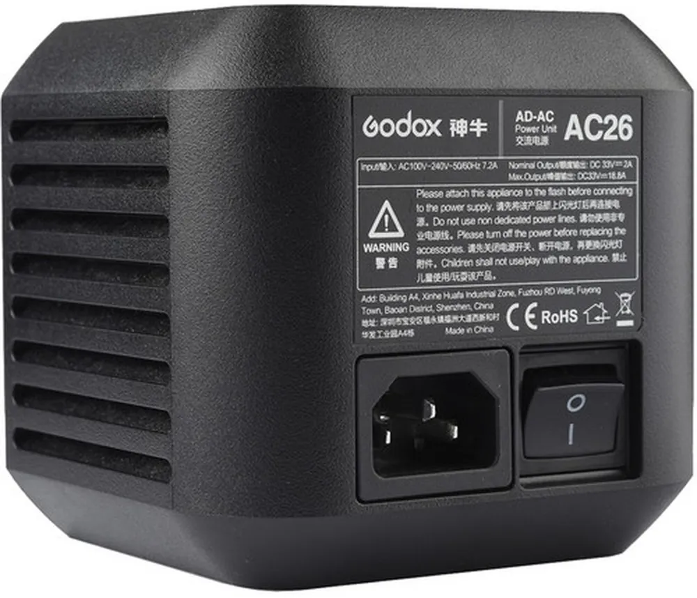 Godox AC26 AC-Adapter für AD600 Pro