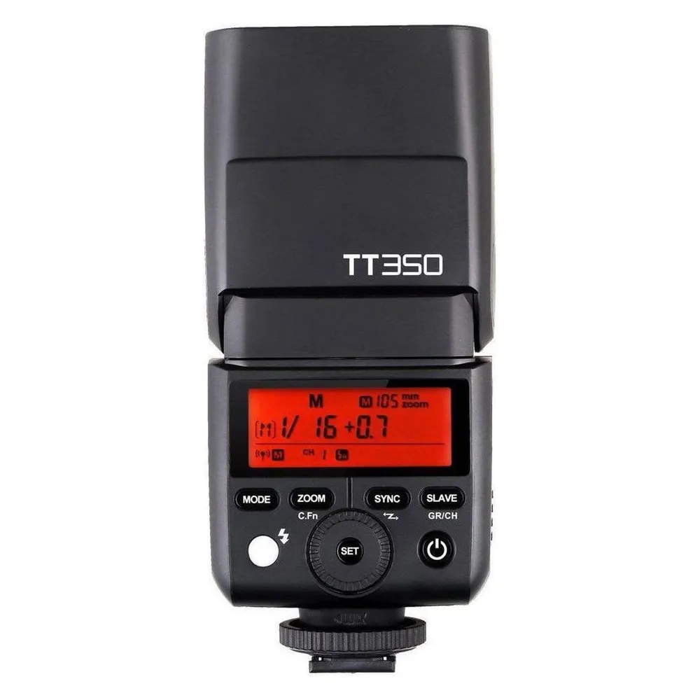 Slave-Blitz Godox TT350F 16 Kanäle 210 g