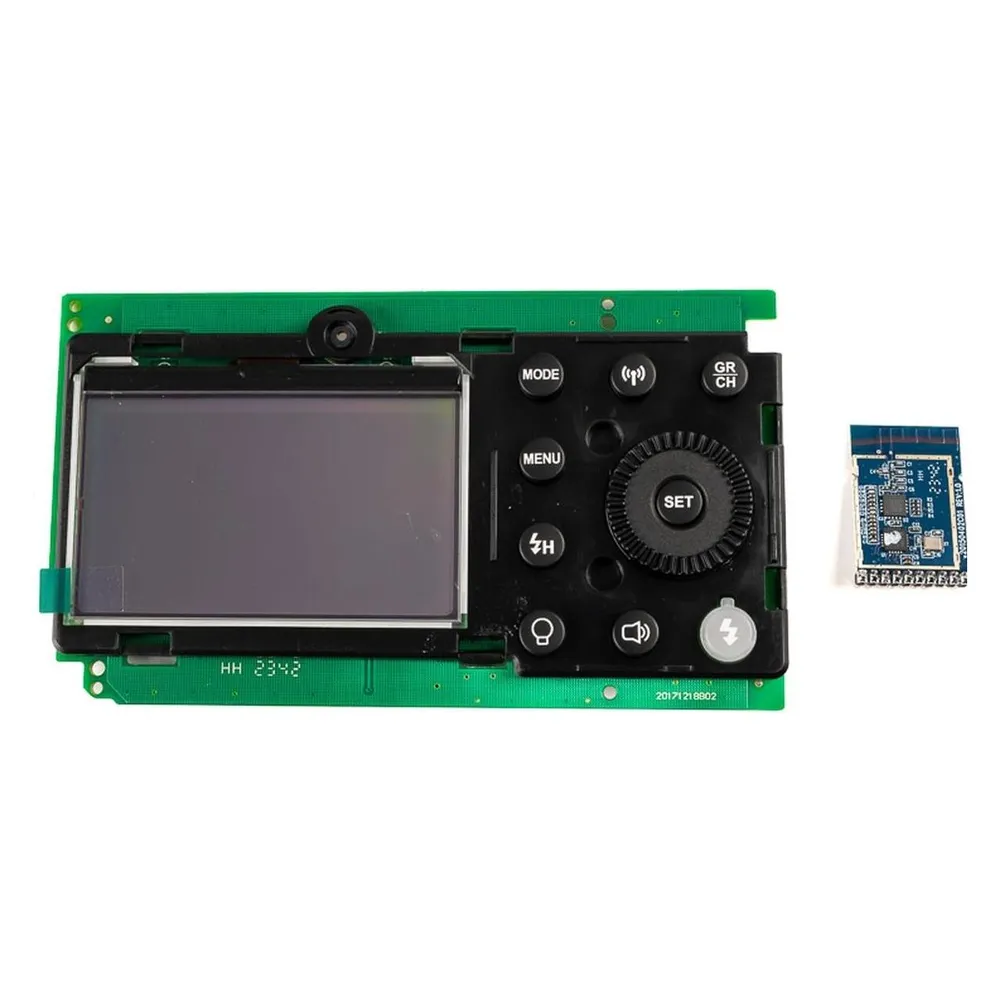 Godox AD600pro control board with display and 2.4G receiver PCB