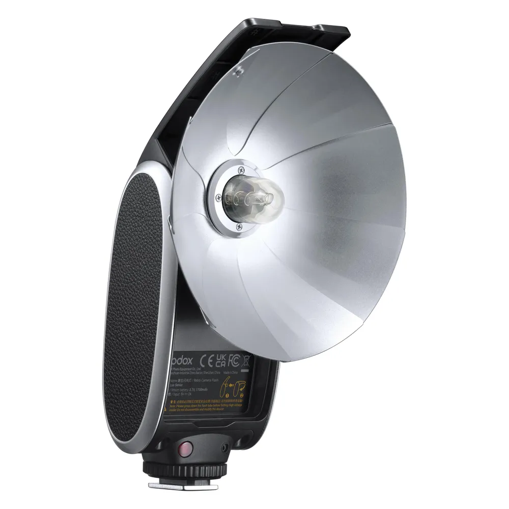 Kamera-Blitz Godox Lux Senior Retro integrierte Batterie Schwarz