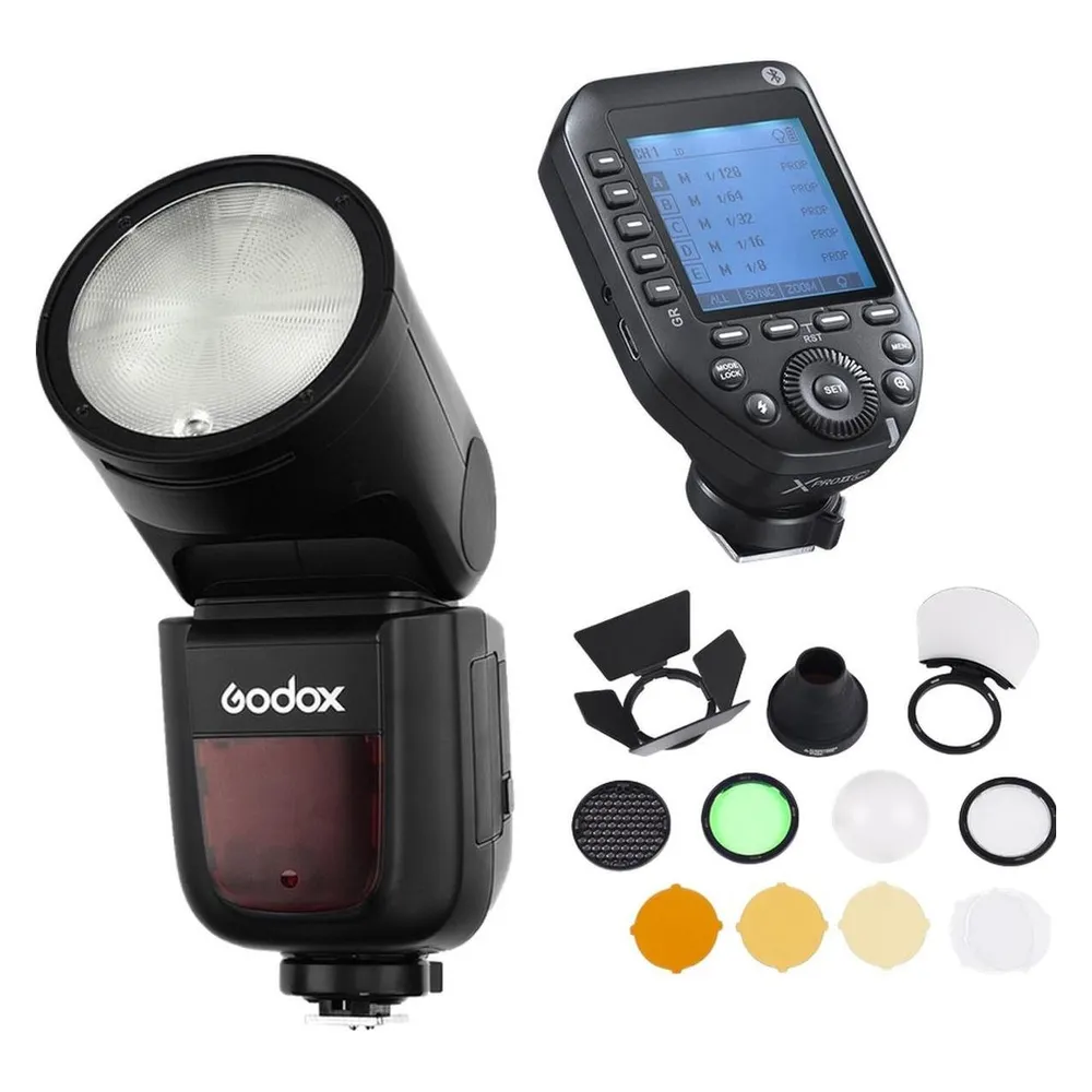 Godox Speedlite V1 Canon X Pro II Trigger Accessories Kit