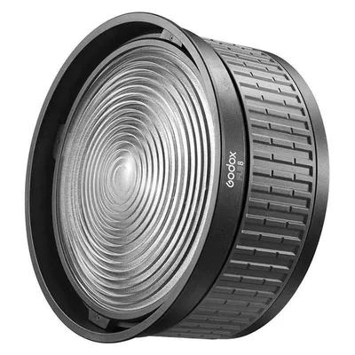 Fresnel-Linse Godox FLS8 Bowens 203 mm variable Beam-Optik robust
