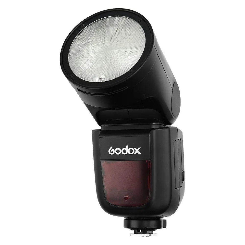 Kamerablitz Godox V1-C Speedlite Li-Ion Rundkopf TTL Canon 76 Ws