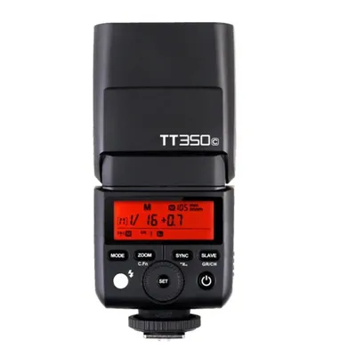 Blitzgerät GODOX TT350C kompakt E-TTL II 2,4 GHz für Canon