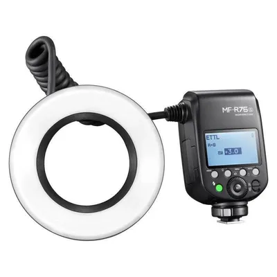 Makroblitz Godox MF-R76S TTL Sony HSS Drahtlos 2.4G 76Ws