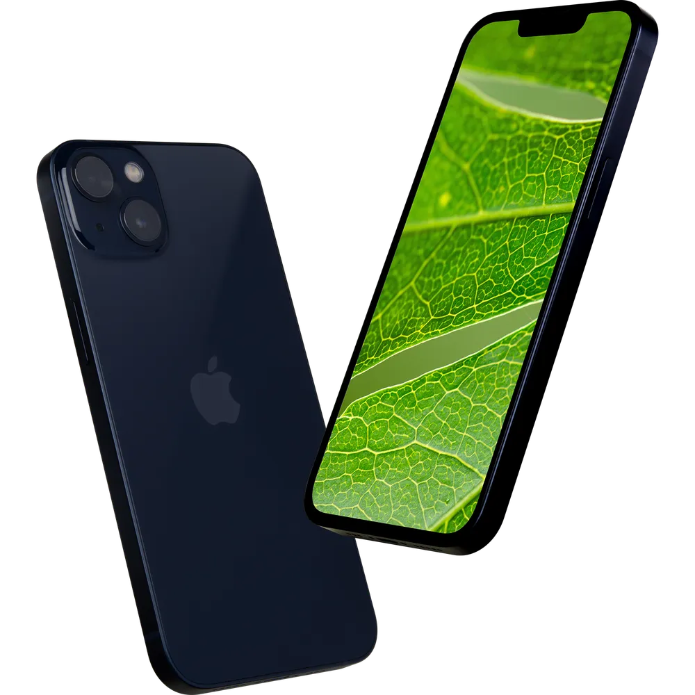 Refurbished iPhone 13 128GB Schwarz Premium Smartphone