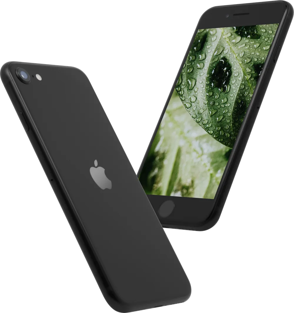 Refurbished iPhone SE (2022) 128GB Mitternacht Premium Smartphone