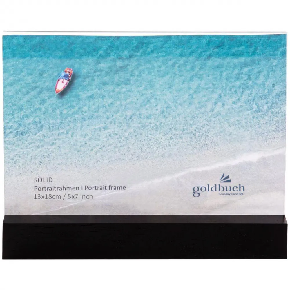 Goldbuch 950053 Solid 13x18cm schwarz