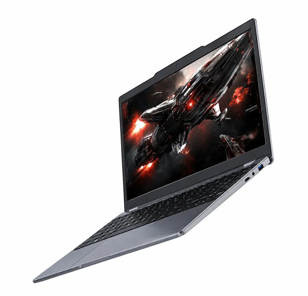 Goldstern-Tech Notebook (35,56 cm/14 Zoll, AMD AMD A9-9400, AMD Radeon R5 Serie, 512 GB SSD, Ultraleichter Laptop, Windows 11 Pro und zuverlässiger Akkulaufzeit)