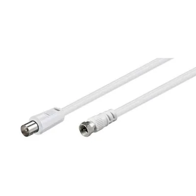 Goobay 11727 Koaxialkabel 3C-2V 2,5 m F-Typ Koaxial