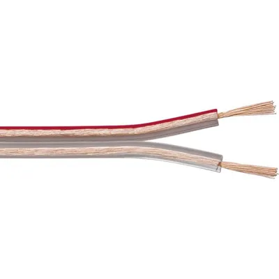 Goobay Lautsprecherkabel 2x2,5mm 100m Transparent