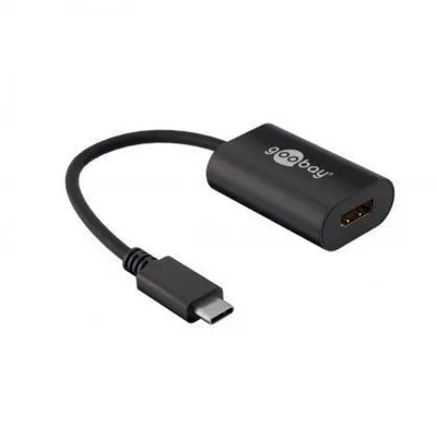 Goobay USB-C 3.0 auf HDMI Adapter Schwarz
