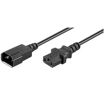 Netzkabel Goobay 39202 3,5 m C14 Stecker auf C13 Buchse Schwarz