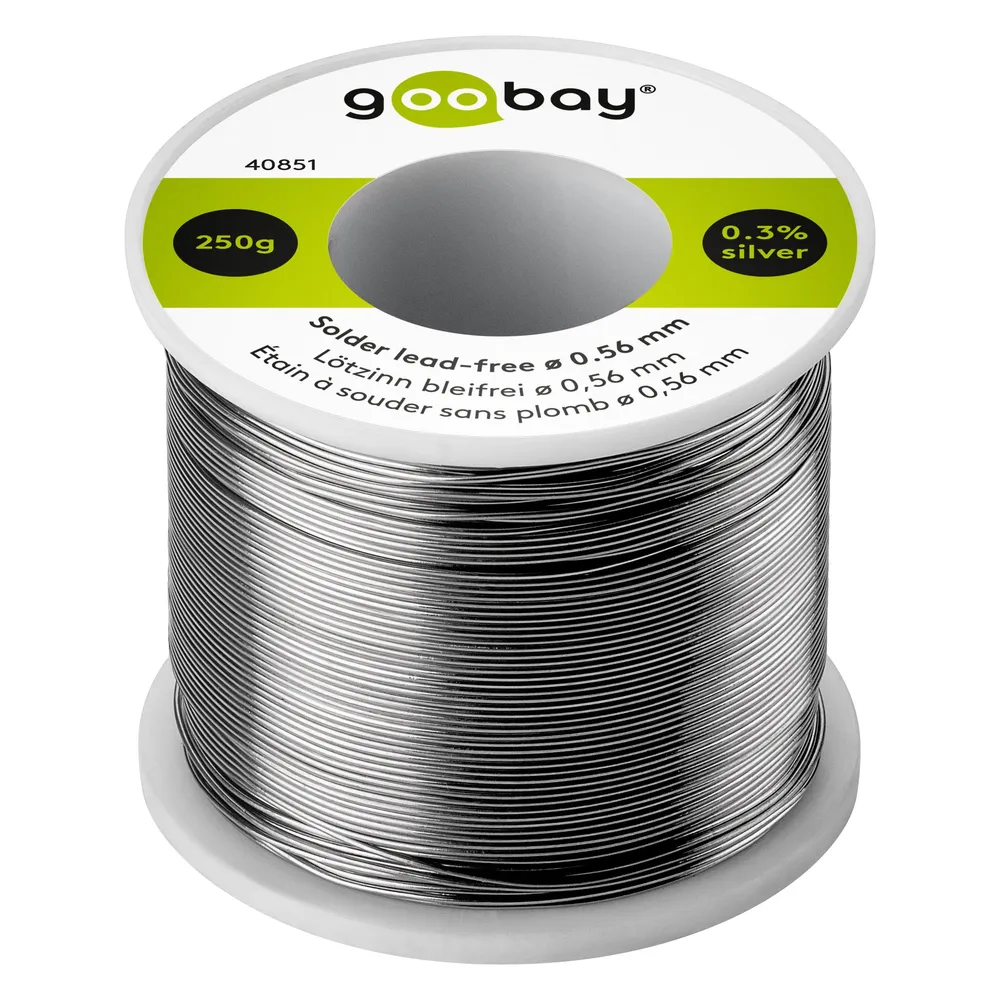 Goobay Lötzinn bleifrei, ø 0,56 mm, 250 g