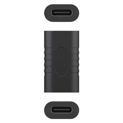 Goobay USB-C 3.0 Stecker/Buchse-Adapter Schwarz