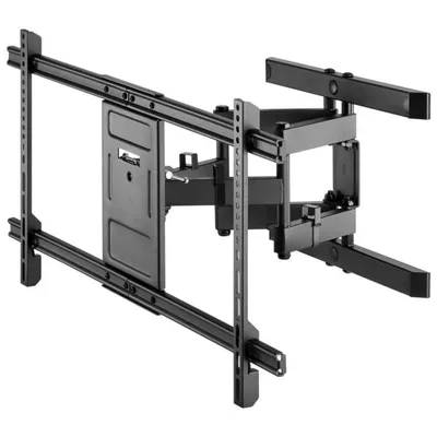 TV-Wandhalterung Goobay 49746 Full Motion XL schwenkbar neigbar 43–100 Zoll Stahl schwarz