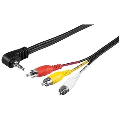 Goobay AVK 199-150 1.5m Audio-Kabel 1,5 m 3.5mm 3 x RCA