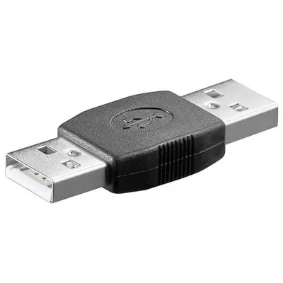 Goobay USB-Stecker/Stecker-Adapter Schwarz