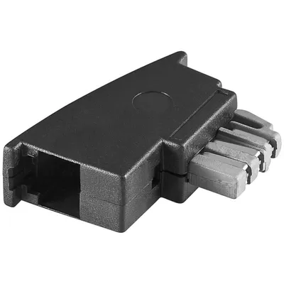 Adapter TAE-N auf RJ-11/RJ-14 Goobay Schwarz