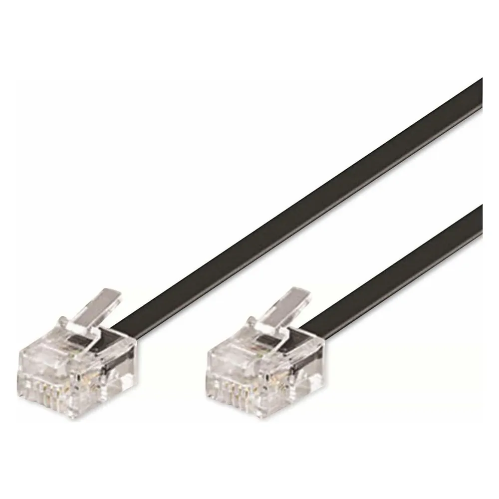 Goobay Telefonkabel RJ11 6P4C Stecker/Stecker 3m
