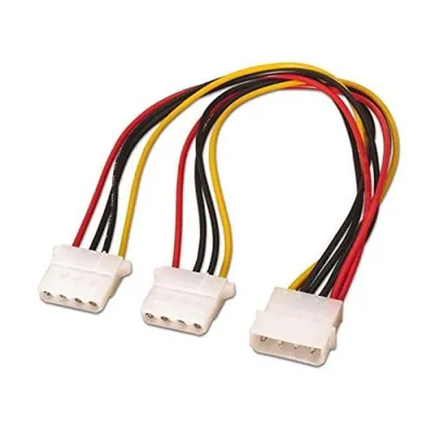 Goobay Molex auf 2x Molex Stromkabel 15cm