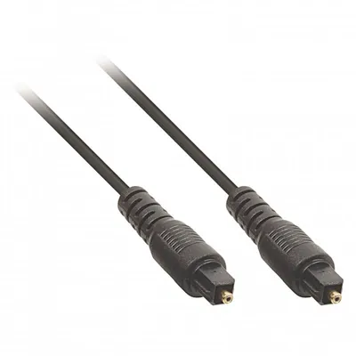 Goobay Optisches Audiokabel Toslink Stecker/Stecker 3m Schwarz