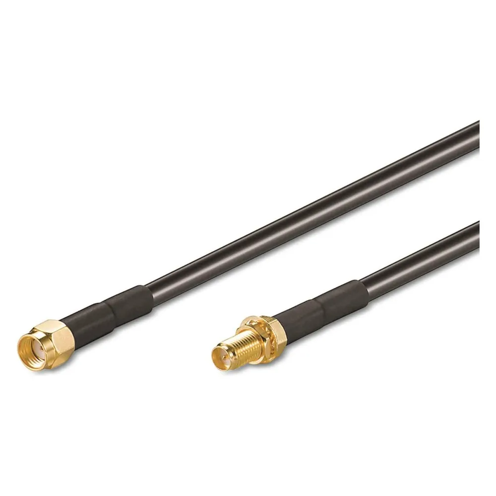Goobay 51679 Koaxialkabel LMR195 RP-SMA Schwarz