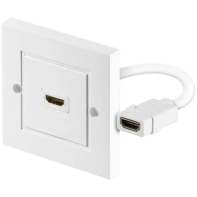 HDMI-Verbindungsdose Goobay 51722 Weiß