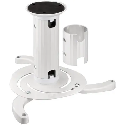 Beamerhalterung Goobay 51896 Weiss Deckenmontage 360 Grad Neigung