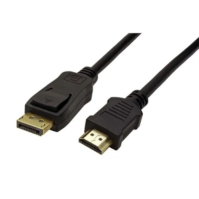 Goobay 1m DP/HDMI DisplayPort Schwarz