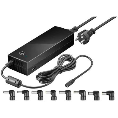 Netzteil Goobay 55004 134,5W einstellbar Schutzfunktionen 8 Adapter