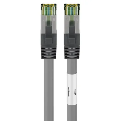 Netzwerkkabel Goobay 55139 5 m Cat8.1 S/FTP Grau