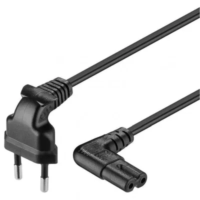 Goobay 56588 Stromkabel 0,5 m Netzstecker Typ C C7-Koppler