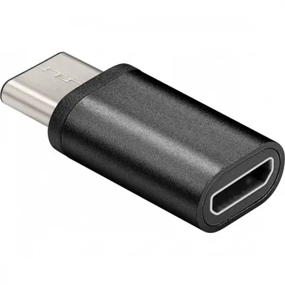 Goobay USB-C 3.0 auf Micro USB-B 2.0 Adapter Schwarz
