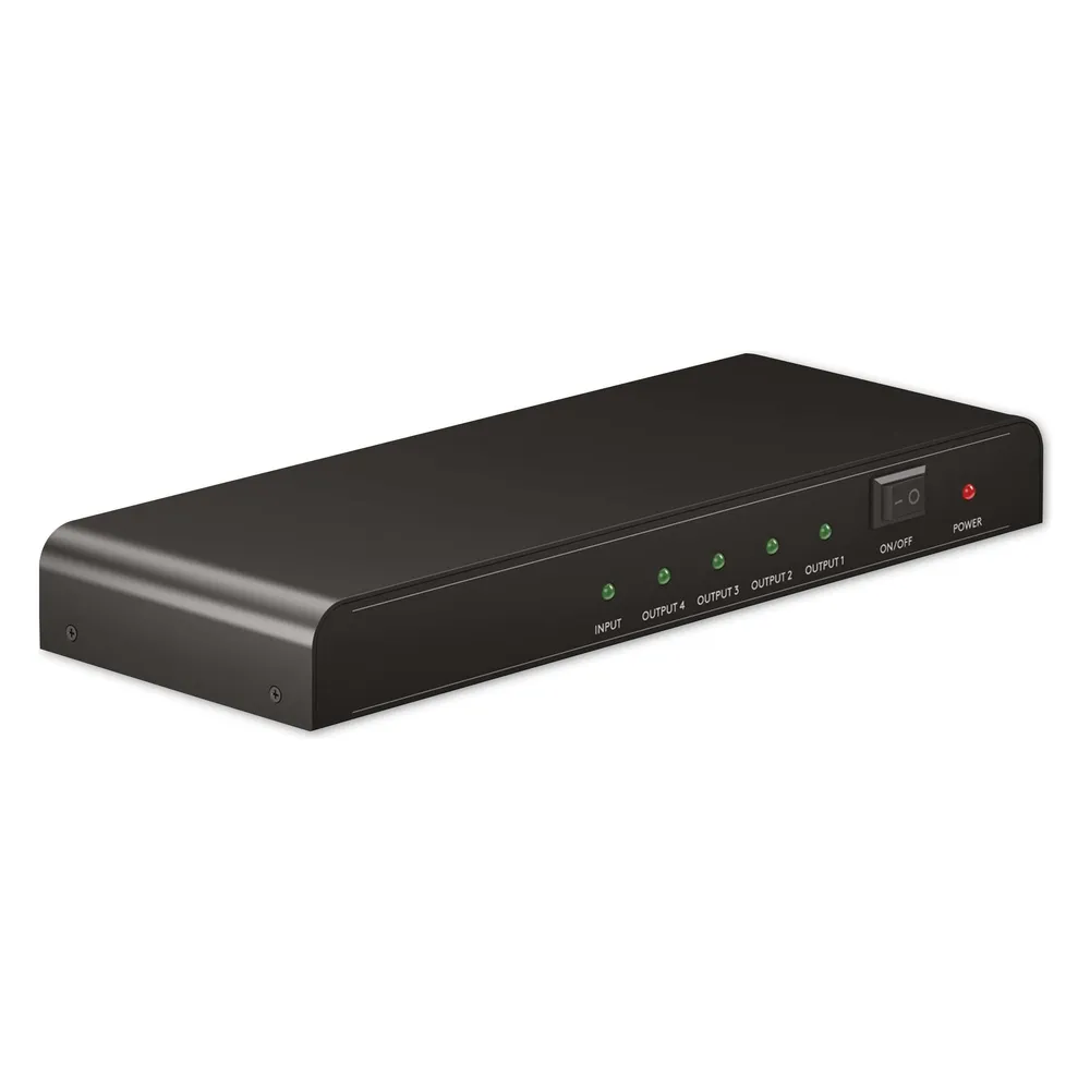 Videoteiler Goobay 58482 HDMI 4x Ausgang 4K UHD Kompakt
