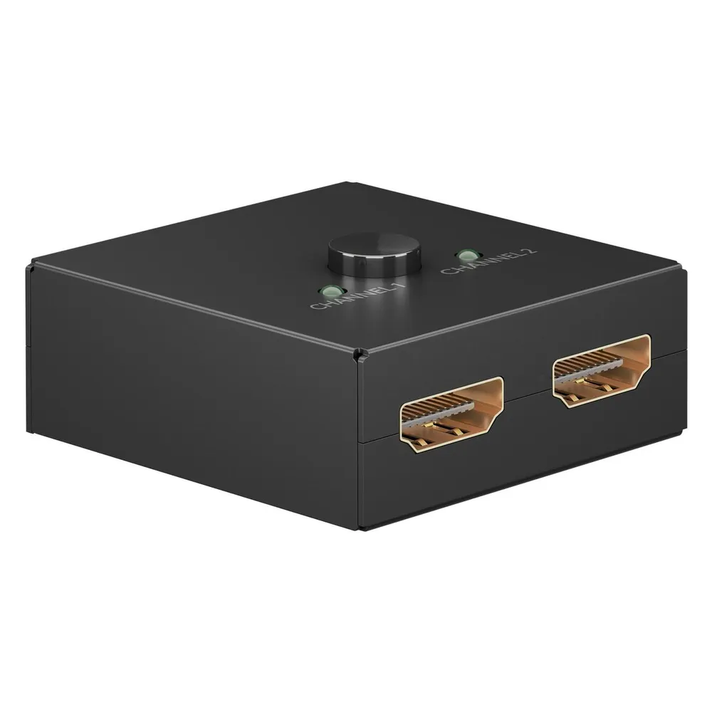 Video-Switch Goobay 58486 HDMI 2x1 4K 60Hz HDR kompakt