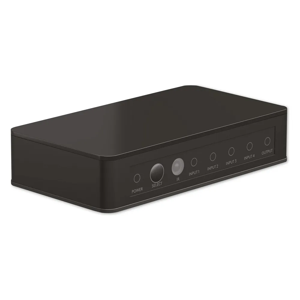 Videoumschalter Goobay 58489 HDMI 4K 4x Eingänge 1x Ausgang Fernbedienung
