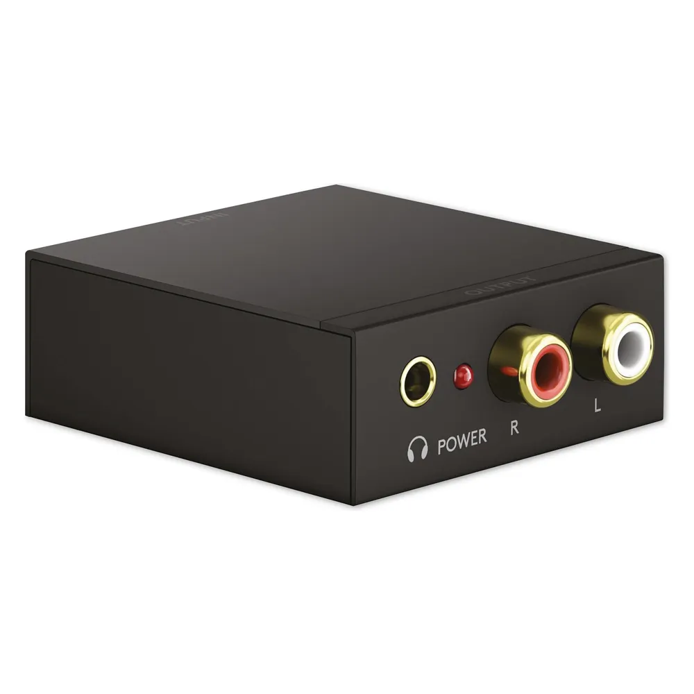 Audio-Konverter Goobay 58493 SPDIF Coaxial Toslink auf 2xRCA/3
