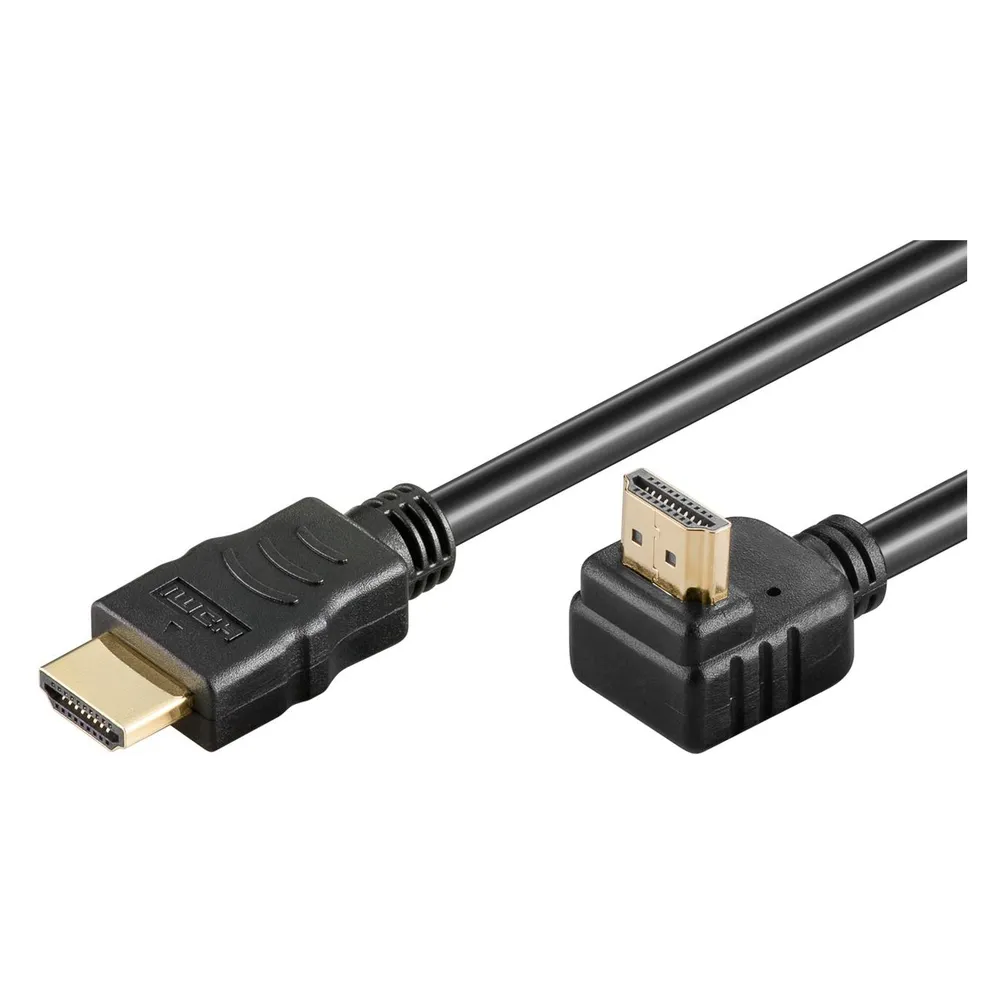 HDMI-Kabel Goobay 61298 5 m Schwarz 4K HDR mit Ethernet