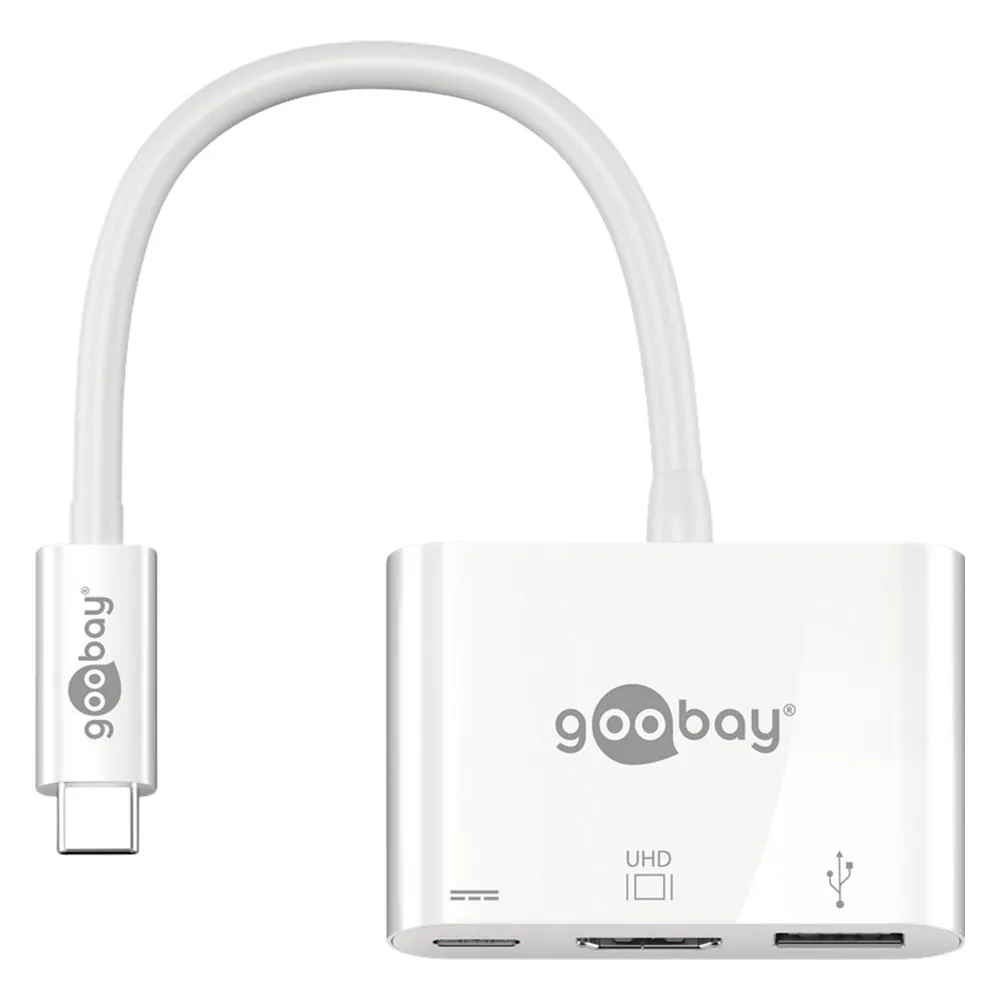 Dockingstation Goobay 62104 USB-C 4K HDMI USB 3.2 Gen 1 PD 60W Multicolor