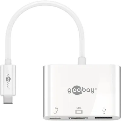 Dockingstation Goobay 62104 USB-C 4K HDMI USB 3.2 Gen 1 PD 60W Multicolor